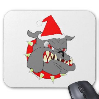 USMC Devil Dog Christmas Mouse Pads