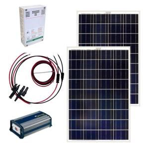 Grape Solar 200 Watt Off Grid Solar Panel Kit GS 200 KIT