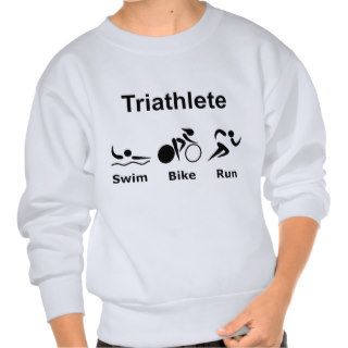 Triathlete Black Sweatshirts