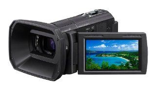 Sony HDRCX580V High Definition Handycam 20.4 MP Camcorder with 12x Optical Zoom and 32 GB Embedded Memory (2012 Model)  Camera & Photo