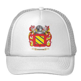 Teran Family Crest (Coat of Arms) Hats