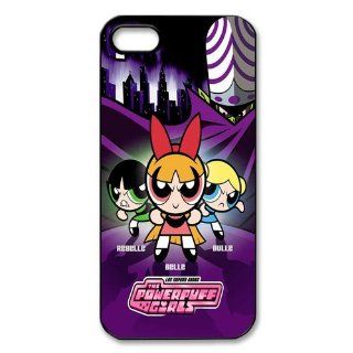 Mystic Zone Personalized Powerpuff Girls iPhone 5 Case for iPhone 5 Cover Cartoon Fits Case WSQ0460 Cell Phones & Accessories