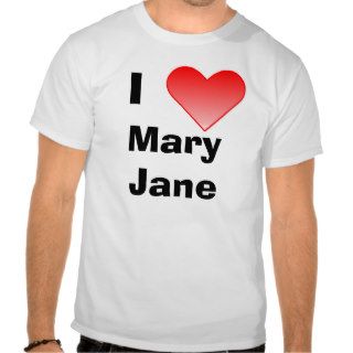 I heart Mary Jane Tees