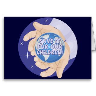 Earth Day T Shirts and Gifts Greeting Card