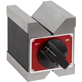 Starrett 566 Dual Vee Magnetic V Block, 1 3/4" Capacity