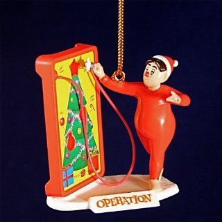 OPERATION CLASSIC HASBRO GAME CHRISTMAS COLLECTIBLE ORNAMENT FROM BASIC FUN   Hasbro Monopoly Ornament