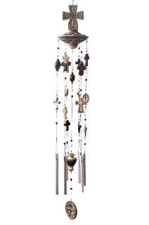 Brown Tan Windchime 37" (Discontinued by Manufacturer)  Wind Bells  Patio, Lawn & Garden