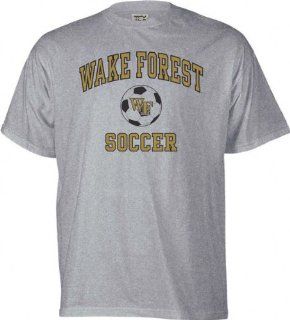 Wake Forest Demon Deacons Perennial Soccer T Shirt  Athletic T Shirts  Sports & Outdoors