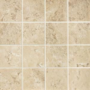 Daltile Palatina Corinth Cream 12 in. x 12 in. x 8mm Porcelain Mosaic Floor and Wall Tile (6.71 sq. ft. / case) DISCONTINUED PT9533MS1P