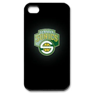 Custom Case NBA Seattle Supersonics Iphone 4/4s Case Cover New Design,top Iphone 4/4s Case Show 1a568 Cell Phones & Accessories