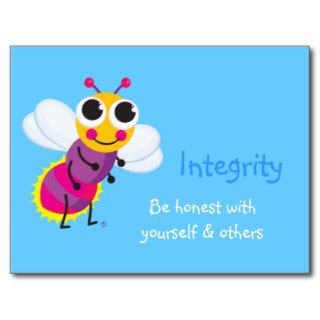 Integrity Cute Firefly Post Cards