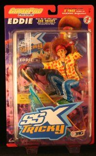 EDDIE from the hit EA SPORTS video game SSX TRICKY Series 1 Game Pro * 7 INCH * Action Figure & Snowboard Toys & Games