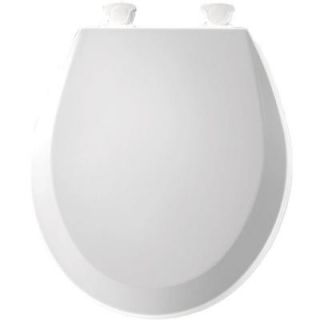 BEMIS Lift Off Round Closed Front Toilet Seat in Cotton White 500EC 390