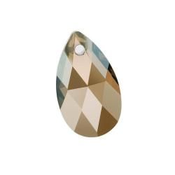 Beadaholique Crystal Bronze Shade 22mm Pear Pendant Beadaholique Loose Beads & Stones