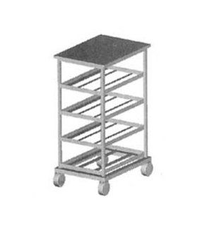 Eagle Group OCR 10 4A X Half Size Mobile Can Rack For (72) #10 & (96) #5 Cans, Poly Top, Each Kitchen & Dining