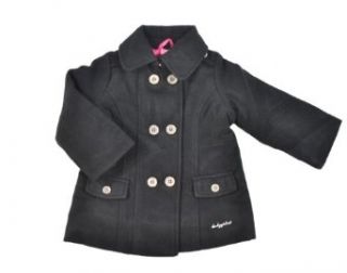 Baby Phat "Black" Infant Girls Pea Coat (24M) Clothing