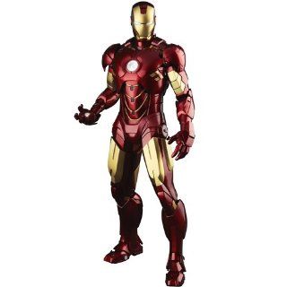 Iron Man 2 Hot Toys Movie Masterpiece 1/6 Scale Collectible Figure Iron Man Mark IV Toys & Games