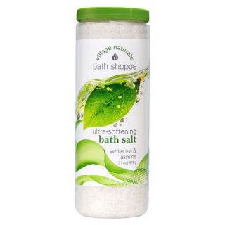Village Naturals Ultra Softening Bath Salt   White Tea and Jasmine (31 oz)