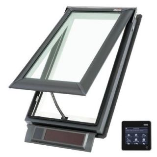 VELUX 21 x 45 3/4 in. Solar Powered Fresh Air Venting Deck Mount Skylight with Laminated LowE3 Glass VSS C06 2004