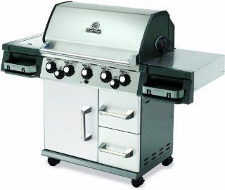 Broil King 998644 Imperial 590 Liquid Propane Gas Grill with Side Burner and Rear Rotisserie  Patio, Lawn & Garden
