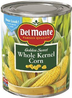 Del Monte Whole Kernel Gold Corn, 29 Ounce (Pack of 12)  Canned And Jarred Corn  Grocery & Gourmet Food