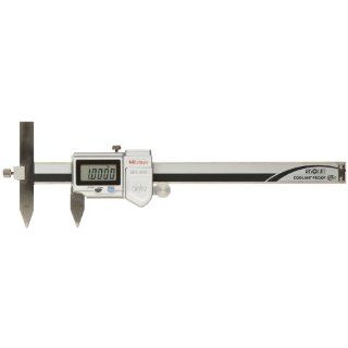 Mitutoyo ABSOLUTE 573 705 Digital Caliper, Stainless Steel, Battery Powered, Inch/Metric, Centerline Jaw, 0.4 6" Range, +/ 0.0015" Accuracy, 0.0005" Resolution, Meets IP67 Specifications