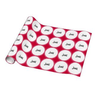 Personalized Any Color Wrapping Paper