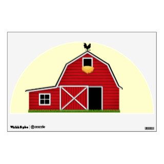 Red Barn Wall Decals