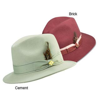 Stacy Adams Men's Crushable Felt Safari Hat Stacy Adams Men's Hats
