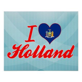 I Love Holland, New York Print