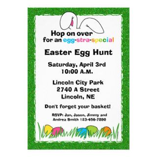 Custom Easter Party Invitations