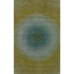 Hand tufted Ripples Sunwater Wool Rug (8' x 10') 7x9   10x14 Rugs