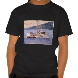 F/V RAVEN Longline Fishing Boat Columbia River OR Shirts
