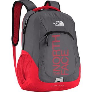 Haystack Laptop Backpack Zinc Grey/Fiery Red Graphic   The North