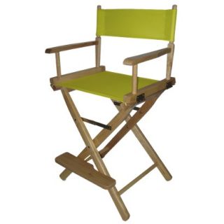 Directors Chair Yellow Cntr Height Directors Chair Natural