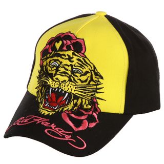 Ed Hardy Girls' 'Tiger' Embroidered Hat Ed Hardy Kids Girls' Accessories