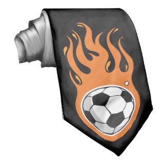 Cool Fire Soccer Ball tie