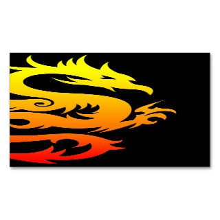 tribal dragon business cards