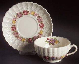 Spode Rose Briar Oversized Cup & Saucer Set, Fine China Dinnerware   Chelsea Wic