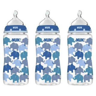 NUK Trendline 3pk 10oz Baby Bottle Set   Elephants