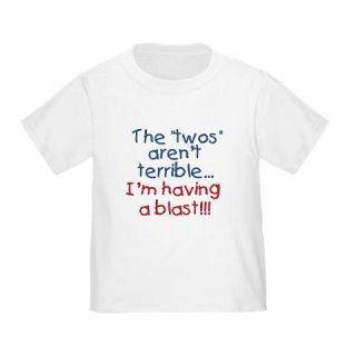  Twos Arent Terrible Toddler T Shirt