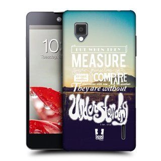 Head Case Designs Measure Themselves Christian Snapshots Hard Back Case Cover for LG Optimus G E975 Cell Phones & Accessories