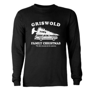  Griswold Family Christmas Long Sleeve Dark T Shirt