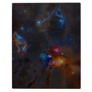 Rho Ophiuchi Cloud Complex Dark Nebula Display Plaque