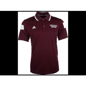Mississippi State Bulldogs adidas NCAA Sideline Coach Polo