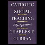 Catholic Social Teaching 1891 Present  A Historical, Theological, and Ethical Analysis