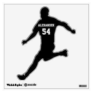 Soccer Personalized Wall Decal
