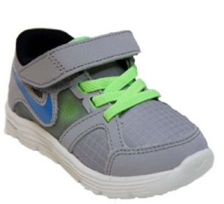 Nike Toddlers Boy's Lunar Forever 2 Walking Shoes Wolf Gray/Blue/Flash 5 Shoes