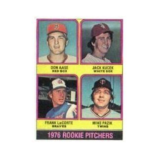 1976 Topps #597 Rookie Pitchers/Don Aase RC/Jack Kucek/Frank LaCorte RC/Mike Pazik RC   VG Sports Collectibles