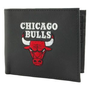 Chicago Bulls Rico Industries Black Bifold Wallet